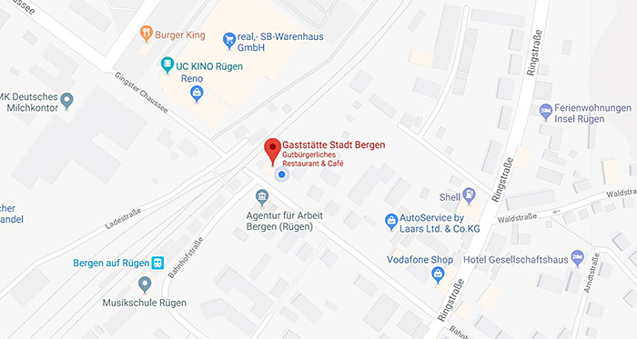 Gaststaette Stadt Bergen Google Maps